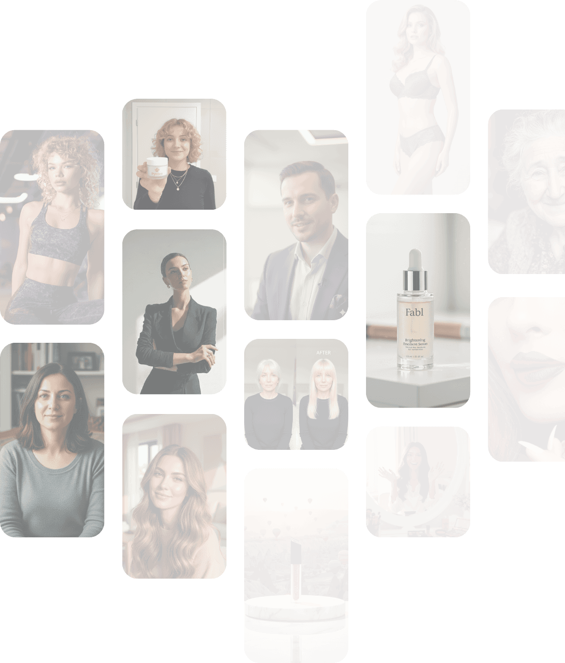 Sentetika profesyonel reklam videoları ve içerik üretimi örnekleri - Fitness, teknoloji, yiyecek-içecek sektörlerinden portföy